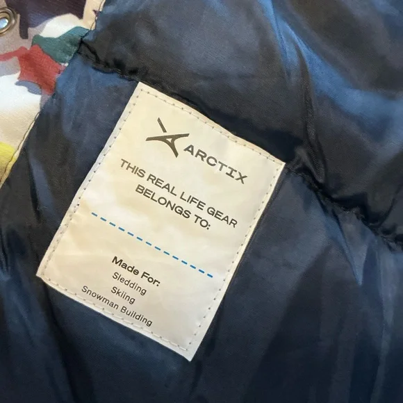 NEW! Arctix Camo Slalom Insulated Winter Jacket boys Size Med NWOT - Picture 13 of 15